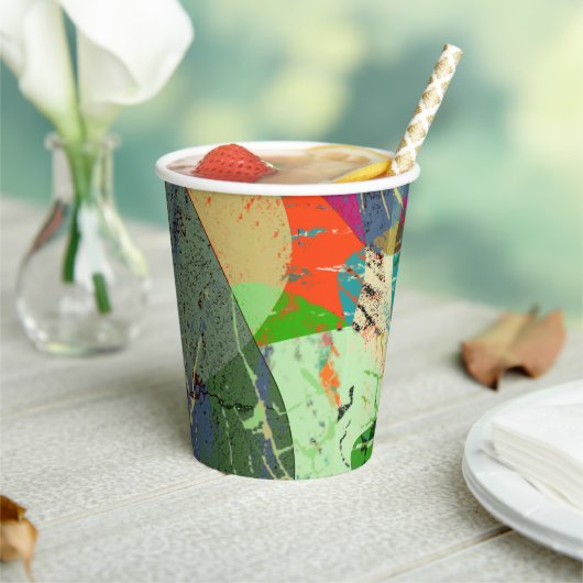 Grunge abstrakt . pappbecher (In Situ)