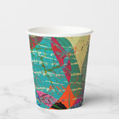 Grunge abstrakt . pappbecher (Rückseite)