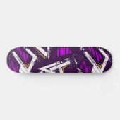 Grunge Abstrakt Skateboard (Horizontal)