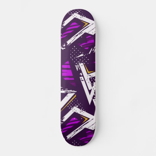 Grunge Abstrakt Skateboard (Vorderseite)