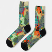 Grunge abstrakt . socken (Linkes Detail)
