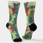 Grunge abstrakt . socken (Gewinkelt)