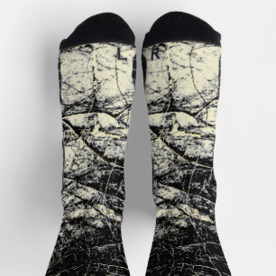 Grunge-Abstrakt Socken
