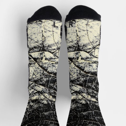Grunge abstrakt socken (Oben)