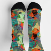 Grunge abstrakt . socken (Oben)