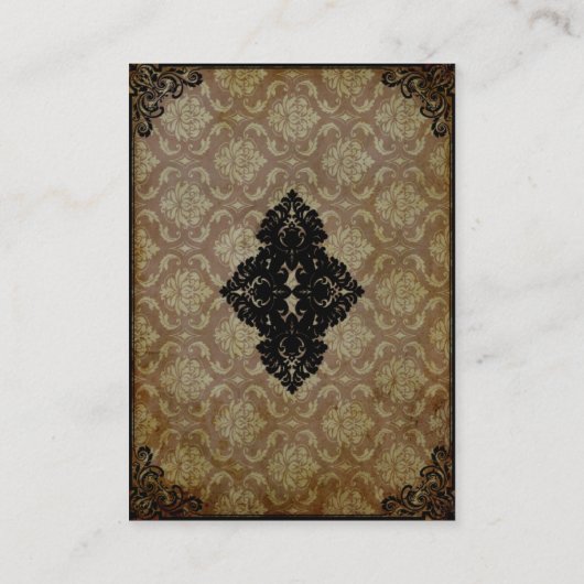 Grunge Ace Visitenkarte (Rückseite)