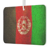 Grunge Afghanistan Flag Autolufterfrischer (Links)