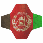 Grunge Afghanistan Flag Fußball (Flach)