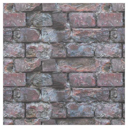 Grunge alte gebrochene Ziegelmauer Stoff (Muster)