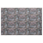 Grunge alte gebrochene Ziegelmauer Stoff (Fat Quarter (45,7 x 55,9 cm))