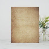 Grunge Altes Vintages Pergament (Stehend Vorderseite)