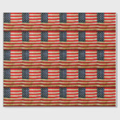 Grunge America Geschenkpapier (Flach)