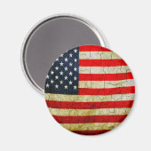 Grunge America Magnet (Vorderseite/Rückseite)