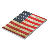Grunge America Notizblock (Rotiert)