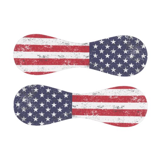 Grunge American Flag Baseball (Paneele)