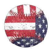 Grunge American Flag Baseball (Vorderseite)