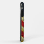 Grunge American Flag Case-Mate iPhone Hülle (Hinten/Rechts)