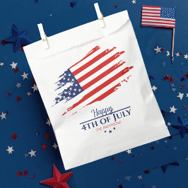 Grunge American Flag Happy 4. Juli ID104 Geschenktütchen