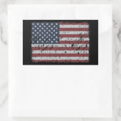 Grunge American Flag - Patriotic Stickers (Tasche)
