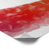 Grunge American Flag Poster (Ecke)