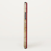 Grunge American Flagge USA Case-Mate iPhone Hülle (Hinten/Rechts)