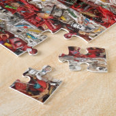 grunge amerikanische Flagge Puzzle (Seite)