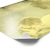 Grunge Angel Fotodruck (Ecke)