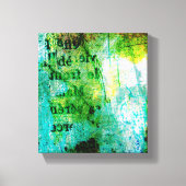 Grunge Art Abstrakt Leinwanddruck (Vorderseite)