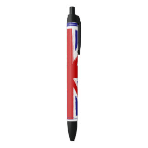 Grunge-Art-britische Gewerkschafts-Jack-Flagge Kugelschreiber