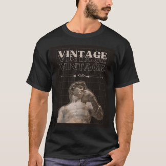 Grunge Ästhetik Vintag David Statue Art Design T-Shirt