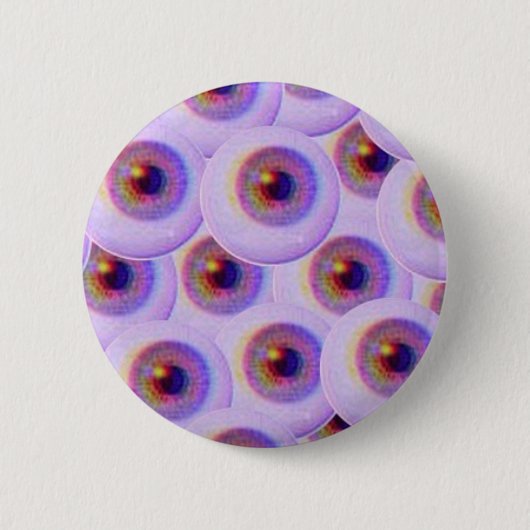 Grunge-Auge Button (Vorderseite)