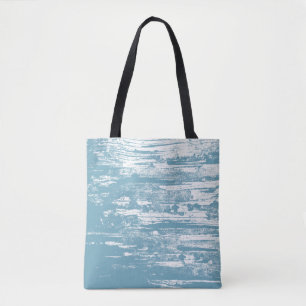 Grunge, ausgewaschen, blau, Cool Tasche