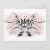 Grunge Ballet Postkarte (Vorderseite)