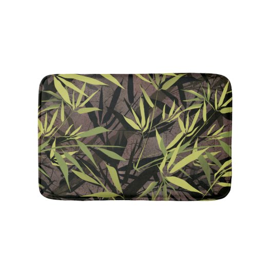 Grunge Bambuswald. Badematte (Vorderseite)