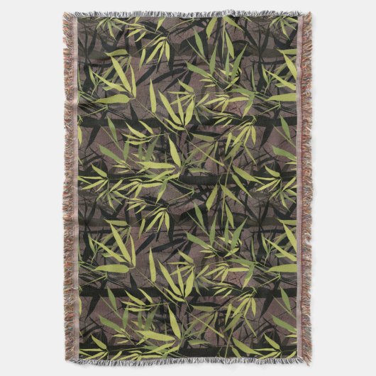 Grunge Bambuswald. Decke (Vorderseite Vertikal)