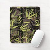 Grunge Bambuswald. Mousepad (Mit Mouse)