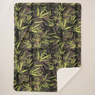 Grunge Bambuswald. Sherpadecke