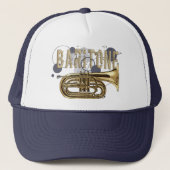 Grunge Baritone Truckerkappe (Vorderseite)