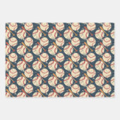Grunge Baseball Classics 3 Geschenkpapier Set (Vorderseite 2)