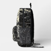 Grunge Bedruckter Rucksack (Rechts)