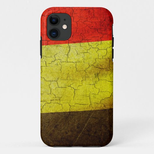 Grunge Belgium Case-Mate iPhone Hülle (Rückseite)