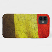 Grunge Belgium Case-Mate iPhone Hülle (Rückseite (Horizontal))