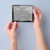 Grunge Black Paint Imitate beenden Design Flyer (Gruppe)