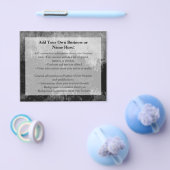 Grunge Black Paint Imitate beenden Design Flyer (Einzeln)