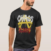 Grunge Black Rock Chaos T-Shirt (Vorderseite)
