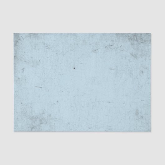Grunge Blau moderne Decodierung künstlerisch Seidenpapier (Vorderseite)