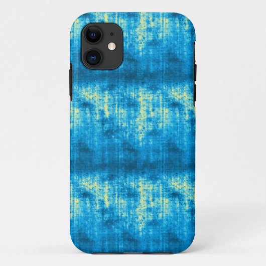 Grunge Blue Case-Mate iPhone Hülle (Rückseite)