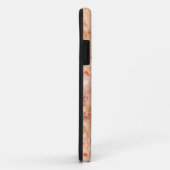 Grunge Blumenmuster. Korallenhintergrund. Case-Mate iPhone Hülle (Hinten/Rechts)