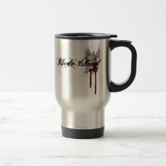 Grunge-Blut-Spritzer-Rhode Island Reise-Tasse Reisebecher