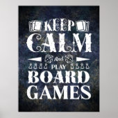 Grunge Board Games Wall Decoder Poster (Vorne)